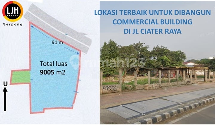 Land Suitable for Offices, Hospitals, Schools Near Highway