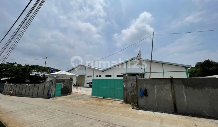 Gudang Baru 4730 m2 Siap Pakai ada Kantor Parung Bogor