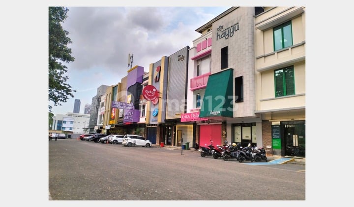 Dijual Ruko 3 Lt 5x19 Hadap Jalan Utama Boulevard Bsd