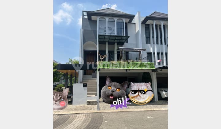 Dijual Rumah Mewah 3 LT 7X16 With Pool Greenwich Cluster Aether