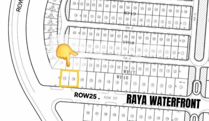 Land in Raya Waterfront Citraland in West Surabaya Land in Raya Waterfront Citraland in West Surabaya