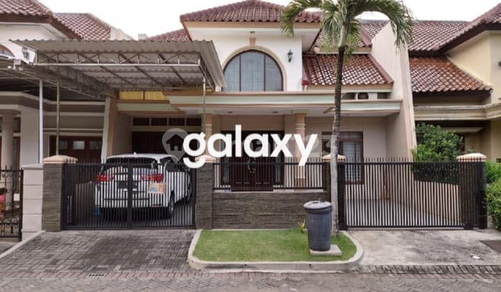 JUAL RUMAH VILLA BUKIT MAS MEDITERANIA DEPAN TAMAN