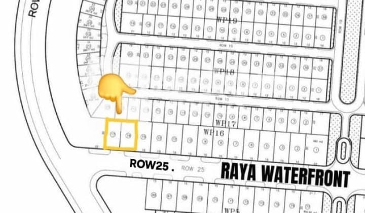 Tanah di Waterfront di Citraland Surabsya Barat