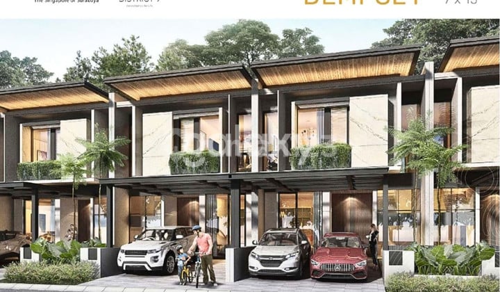 Jual Rumah Baru Modern Tropis Berkonsep Rumah Hijau Citraland