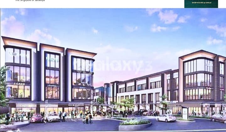 Jual Ruko Kawasan Premium One Arcade Gwalk Citraland Radial Road - Niaga Gapura