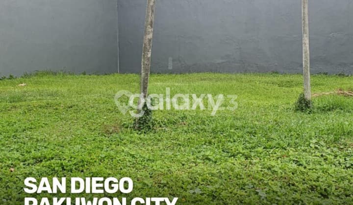 Kavling Strategis di Jalan Utama San Diego Pakuwon City Siap Bangun & Investasi
