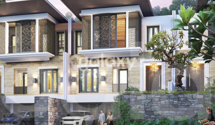 Jual Rumah Mewah Baru Gres Sebelah Club House Grand Peninsula Park