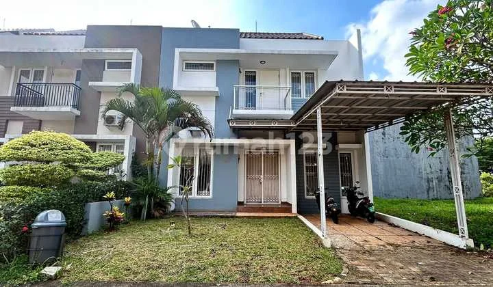 Disewa Rumah 4kt Fully Furnished, Cluster Terbaru, Sudah Renovasi, Rumah Baru, Shm, Lokasi Strategis, Bebas Banjir, Di Raffles Hills Cibubur.