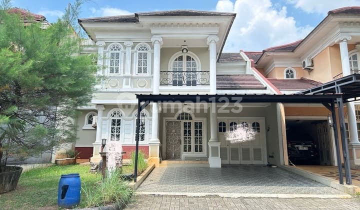 For Rent Luxury House Land 225, 3+2 bd/ba, Semi Furnished, Move-in Ready, Flood-Free, Strategic Location, In Legenda Wisata Cibubur, Move-in Ready, Nice, Renovated, Certificate, Negotiable! Nice House with Certificate in Legenda Wisata Cibubur Housing Estate, Legenda Wisata Housing, Wanaherang.