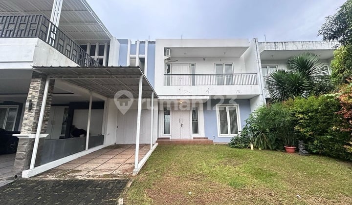 For Rent Luxury 3BR House, In Raffles Hills Cibubur, Exclusive Cluster, Non Furnished, Strategic Location