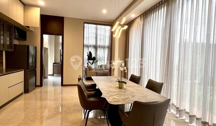 Rumah Mewah Fully Furnished Siap Huni 2 lantai, Cluster Lancewood Navapark, BSD dekat Sekolah Internasional