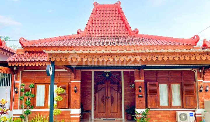 Rumah Joglo Semi Heritage & Investasi Punya Homestay di Prambanan