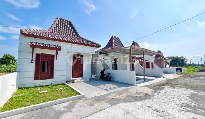 Rumah Joglo 299 Juta! View Sawah Asri, SHM, 20 Menit ke Jogja