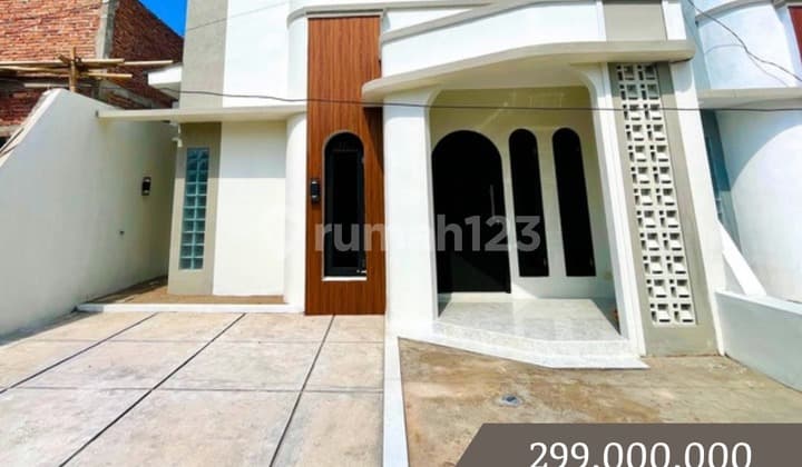 200 Jutaan! Rumah Industrial Tropis Strategis di Sleman Timur