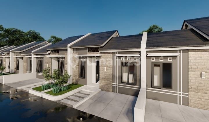 Rumah Minimalis Modern Luas 60 m2 tipe 33 m2 di Prambanan Klaten