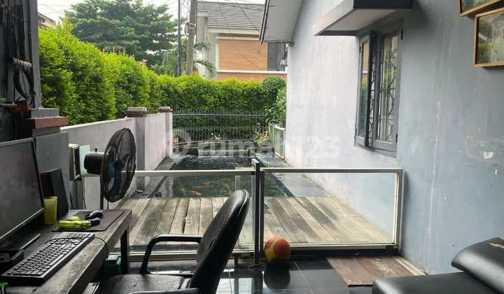 Rumah Asri Hook Ada Taman Dalam Perumahan Graha Bintaro Lokasi Strategis Dekat Pintu Tol Parigi Tangerang Selatan SHM Nego
