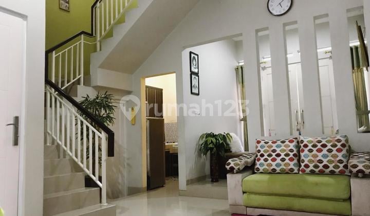 Jual Cepat Rumah Bagus Siap Huni 2 Lantai Dalam Cluster Lokasi Graha Bintaro Tangerang Selatan SHM Nego