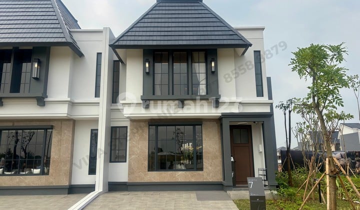 Rumah Baru 2 Lantai Harga 1,9 M an di BSD Dekat Stasiun dan Pintu Tol