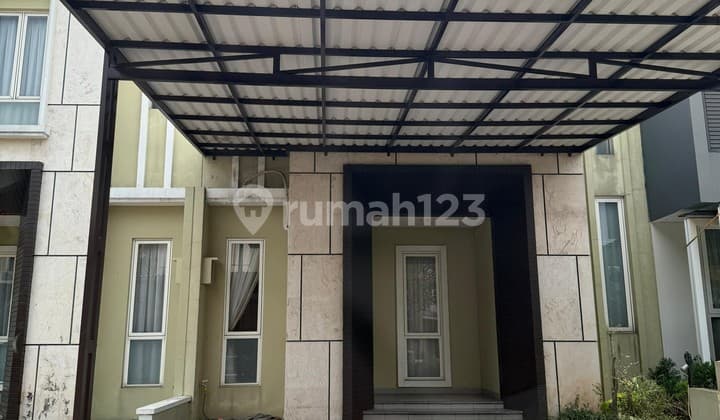 Rumah Siap Huni Unit Langka Selangkah ke Pusat Bisnis Alam Sutera Area Premium di Sutera Sitara Leora Alam Sutera