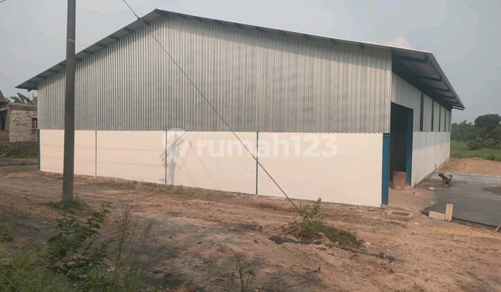 Pabrik di Mojokerto 15000 Meter² Strategis bisa Diakses Kontainer