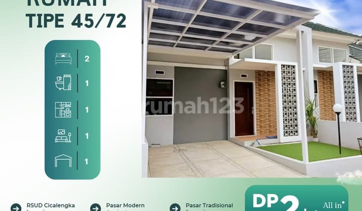 Elgreen Cicalengka Rumah Ready Stock Siap Huni 400 Jutaan Dekat Griya dan Alun Alun Cicalengka