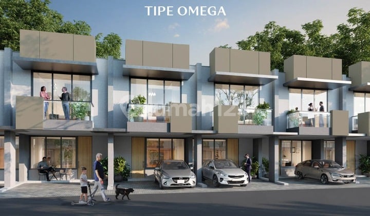 Rumah PIK 2 Casa Pasadena 2 Lantai Ukuran 5x9 Bisa KPR Brand New
