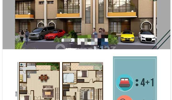 Rumah Miami PIK 2 Ukuran 10x15 2 Lt Cocok Untuk Invest Sudah SHM