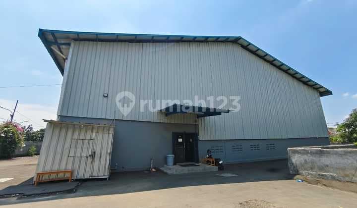 Gudang Kapuk Luas 1064m2 Muat Cont 40ft Area Industri Siap Pakai