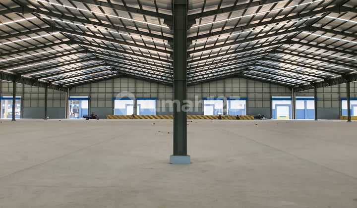 Gudang Dadap Gandeng Luas 1800m2 per unit Siap Pakai, Kosambi