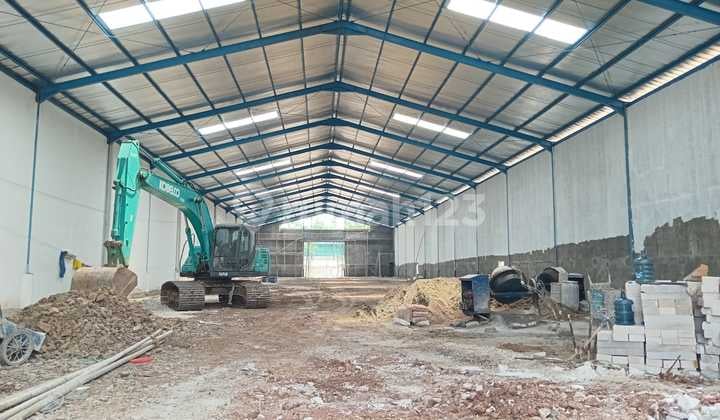 Gudang Balaraja Barat Ukuran 1,224m2 Brand New Akses Cont 40ft