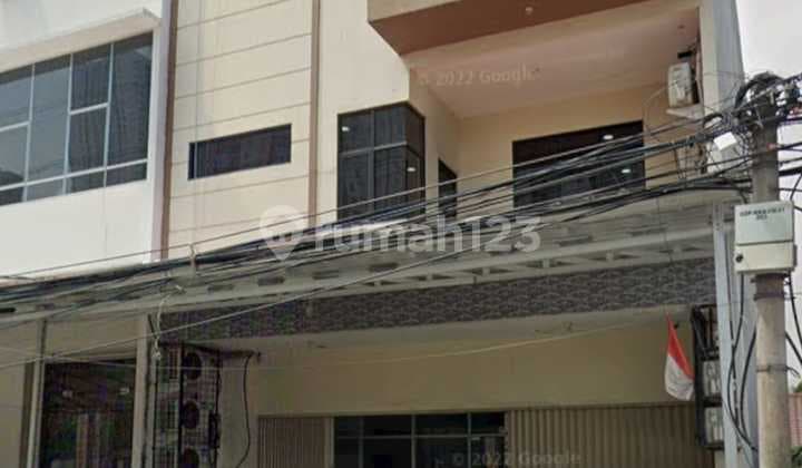 Ruko Pluit Ukuran 8x25 3,5 Lantai Hadap Jalan Raya Siap Pakai