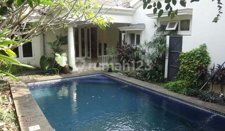 Rumah Cilandak Luas 725m2 Ada Swimming Pool Semi Furnis Siap Huni