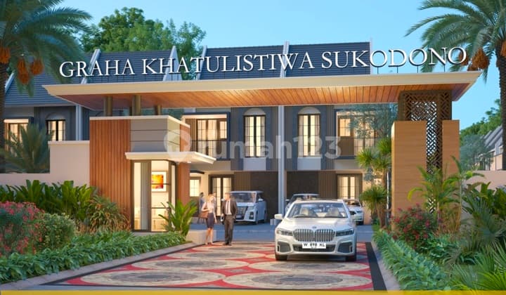Rumah 2Lt SHM Free DP Graha Katulistiwa Sukodono Sidoarjo