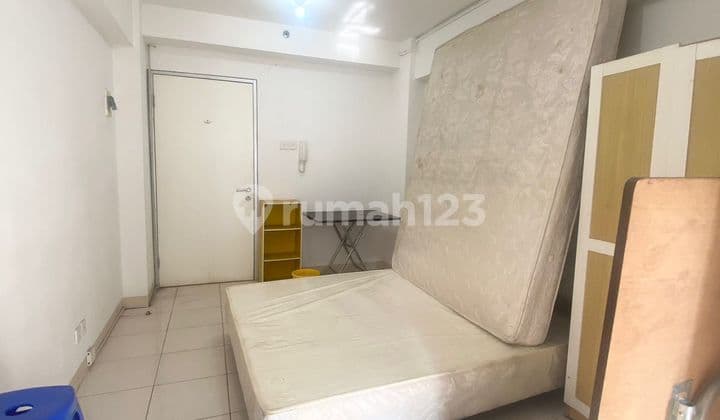 apartemen greenbay ppluit studio unfurnished view kolam siap dihuni langsung ada AC