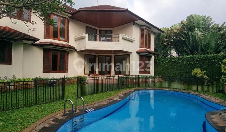 House, 2 Floors in Ampera, South Jakarta with Swimming Pool
