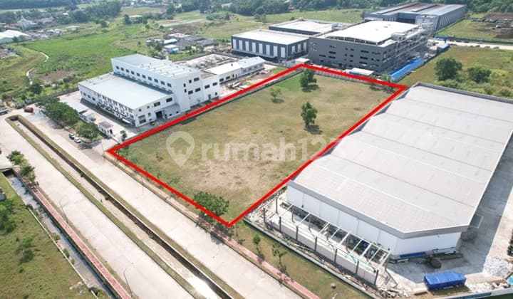 Industrial Land for Sale 9000m² – Rp 2,9 Mio/m² Karawang New Industry City
