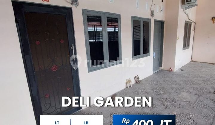 Dijual Rumah Gandeng Minimalis Komplek Deli Garden