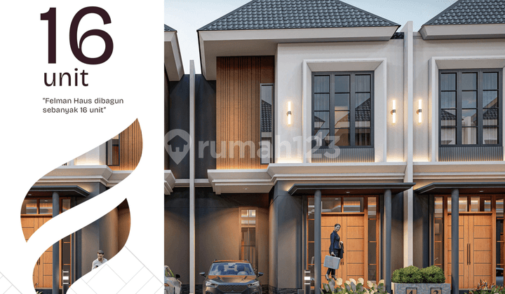 Rumah Baru Komplek Felman Haus Jalan Bakti Area Gaperta