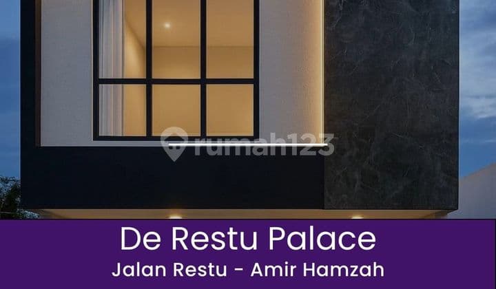 Villa Lebar 7 Meter di De Restu Palace Area Amir Hamzah
