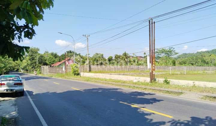 Land for Sale, Certified Title (SHM), Land Area 27,541 m2 in Wangon, Banyumas Purwokerto, Central Java - Rp 600,000/m2.