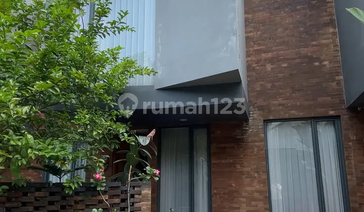 For Sale Semi Furnished House with Tropical Design in Joglo Mini Cluster