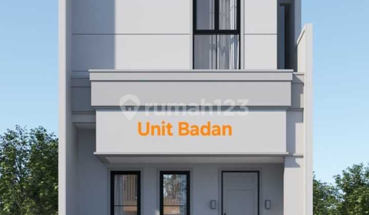 Rumah Brand New Bebas Banjir Little Santorini Joglo, Jakarta Barat
