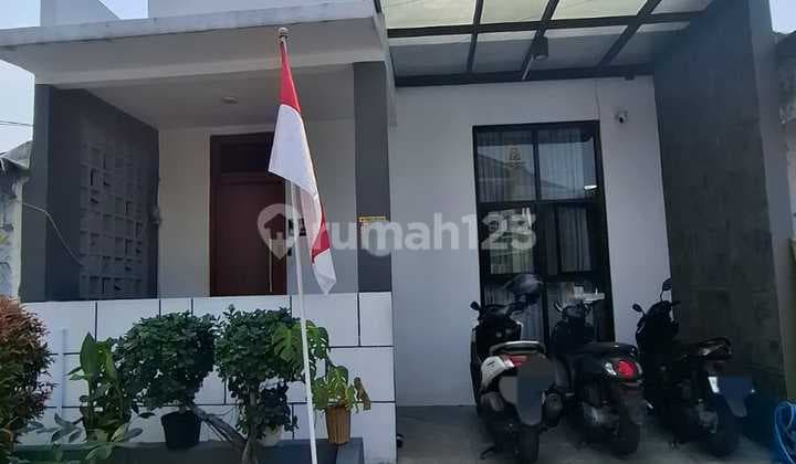 Jual Cepat Rumah Cantik Full Furnis + Elektronik Taman Kolam Ikan