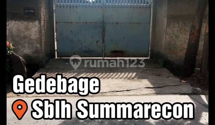 Tanah Strategis Area Summarecon Bandung