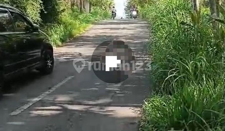 Tanah murah pinggir jalan PU di Argomulyo.