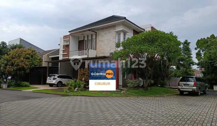 Dijual Rumah Citragran Cibubur, Posisi Hoek Sangat Tapi Siap Huni