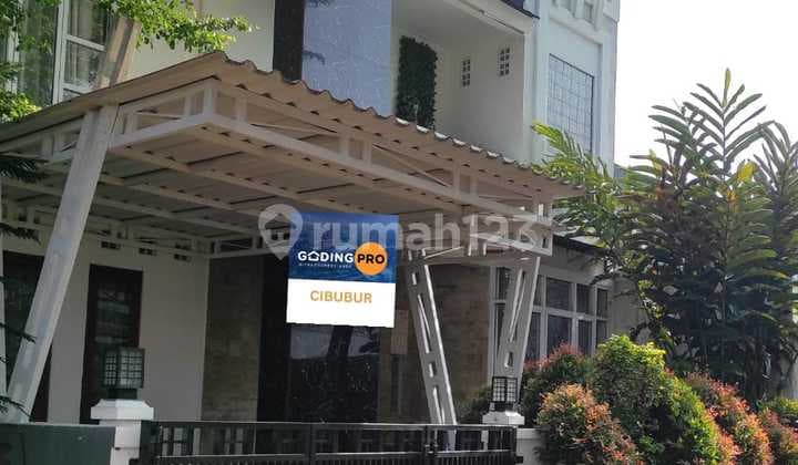 Dijual Rumah Rapih 3 Lantai Full Furnish di Citra Gran Cibubur