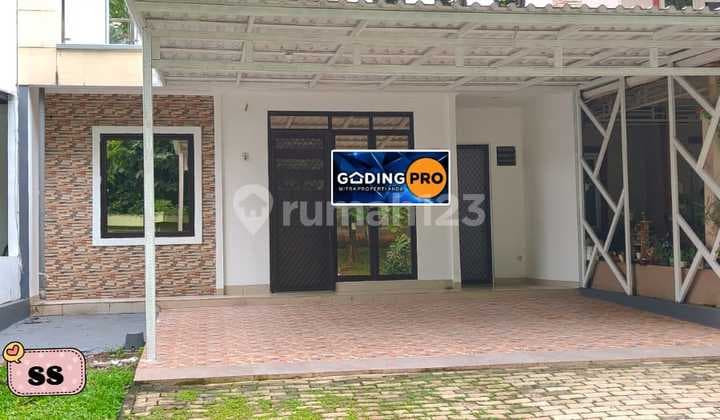 Dijual Rumah Kota Wisata Cibubur. Rumah Hadap Greenbelt. Siap Huni