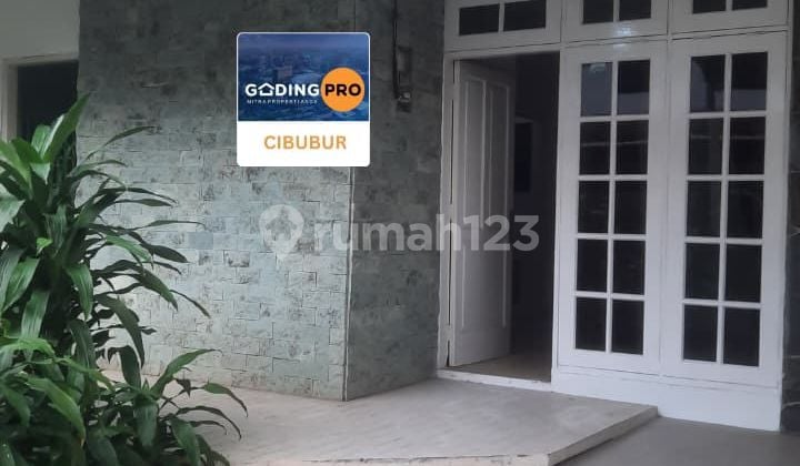 Di Jual / di Sewakan Rumah Rapi Siap Huni di Bukit Permai Cibubur Jakarta Timur