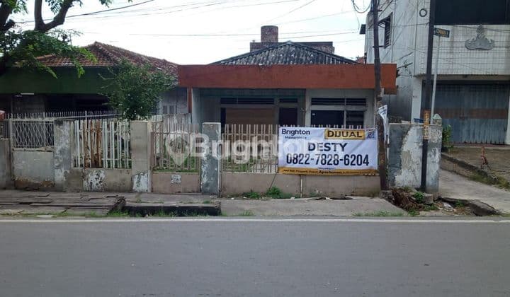 TANAH Bonus Bangunan di pinggir jalan Utama Yos Sudarso